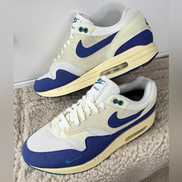 Nike Air Max 1 men’s Athletic sneakers shoes Department Midnight Navy size 10 - Picture 9 of 17